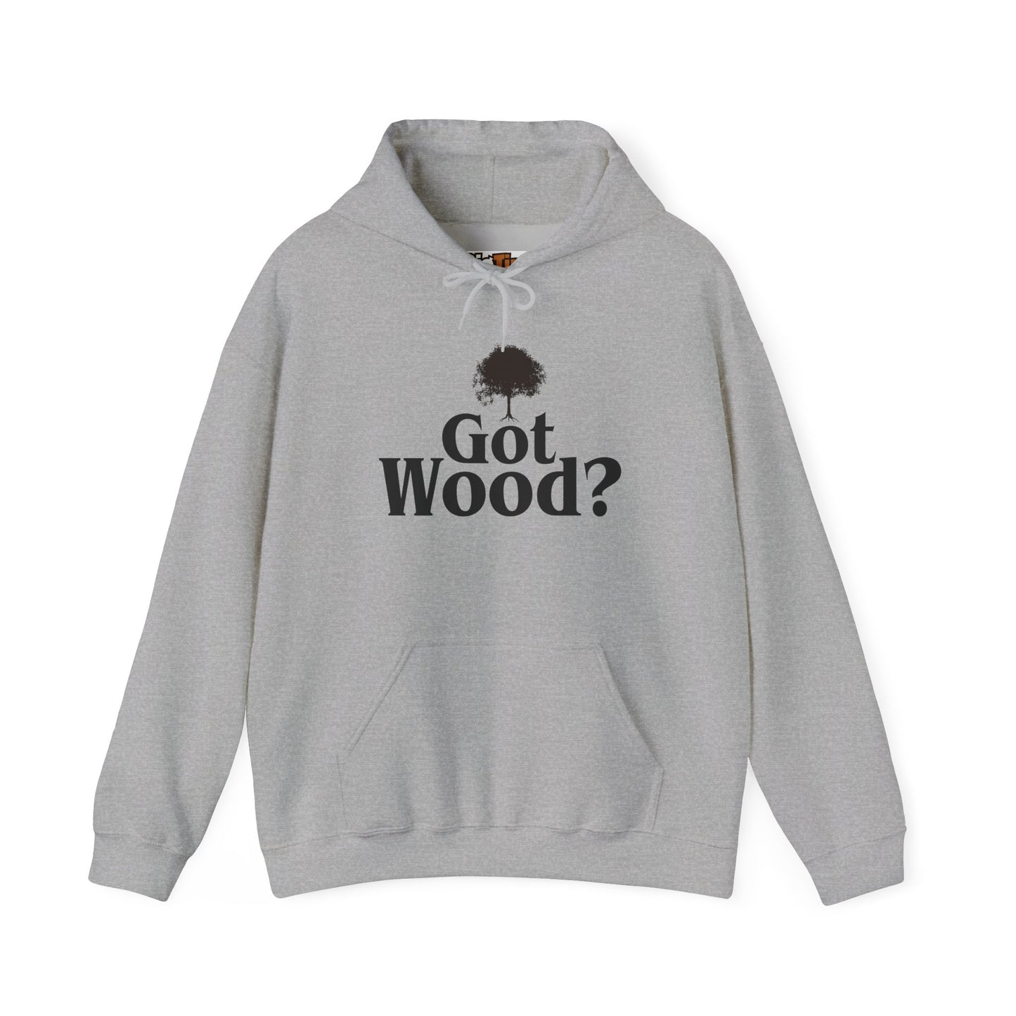 Funny 'Got Wood?' Hooded Sweatshirt - Perfect for Woodworkers and Carpenters