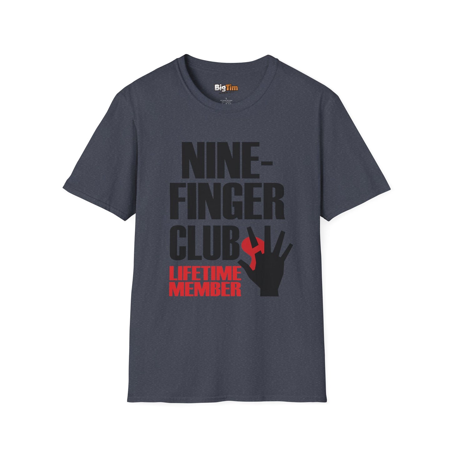 Funny Nine-Finger Club T-Shirt