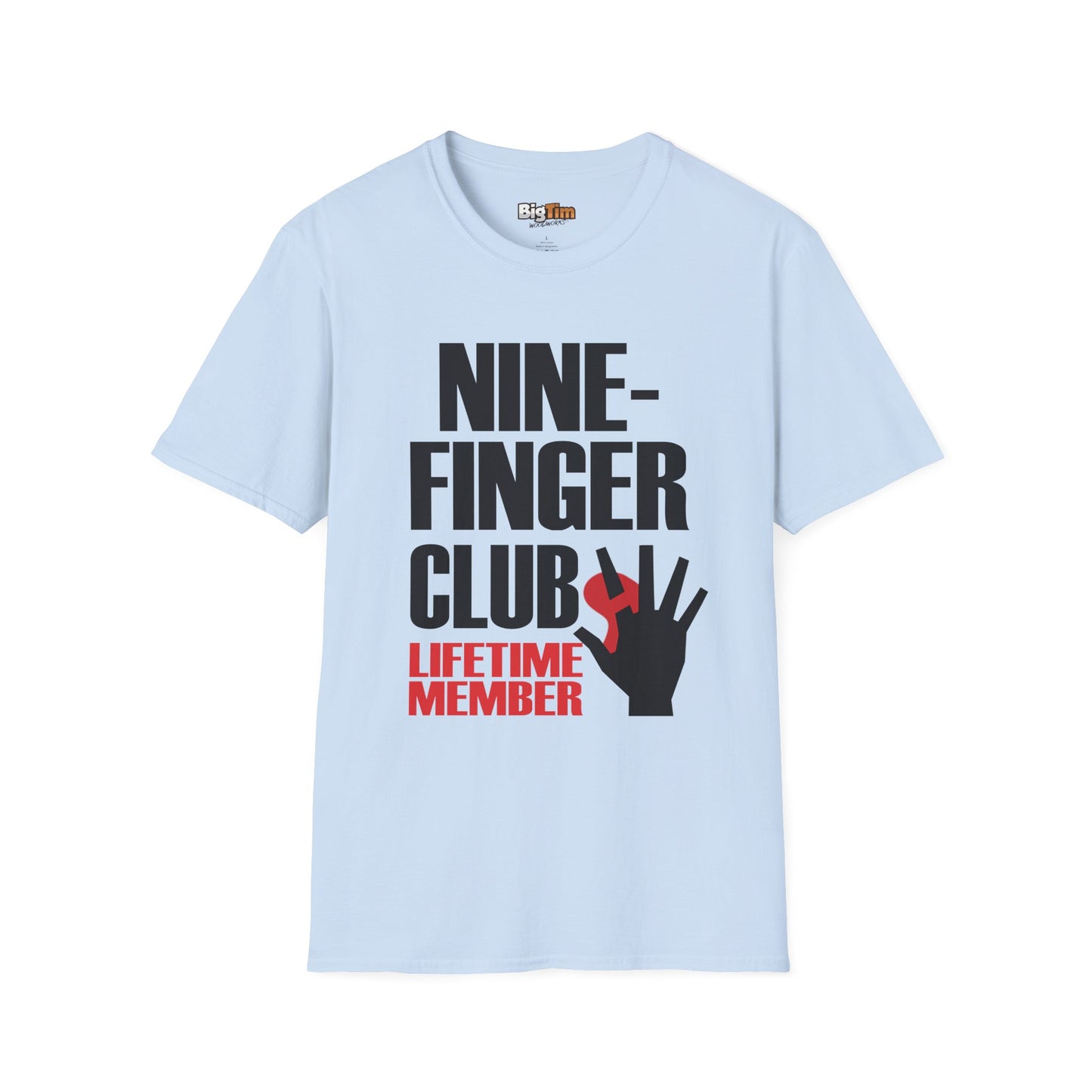 Funny Nine-Finger Club T-Shirt