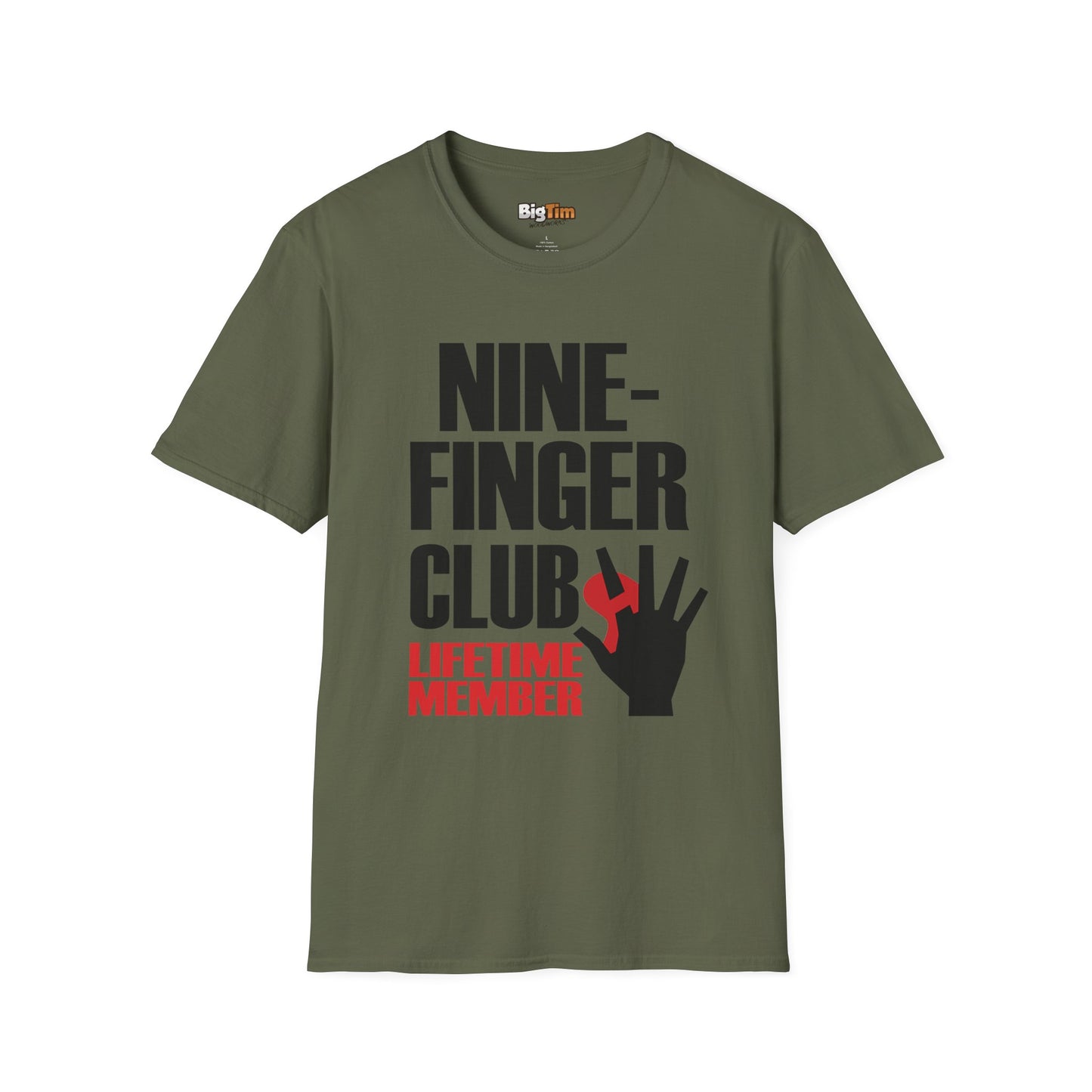 Funny Nine-Finger Club T-Shirt