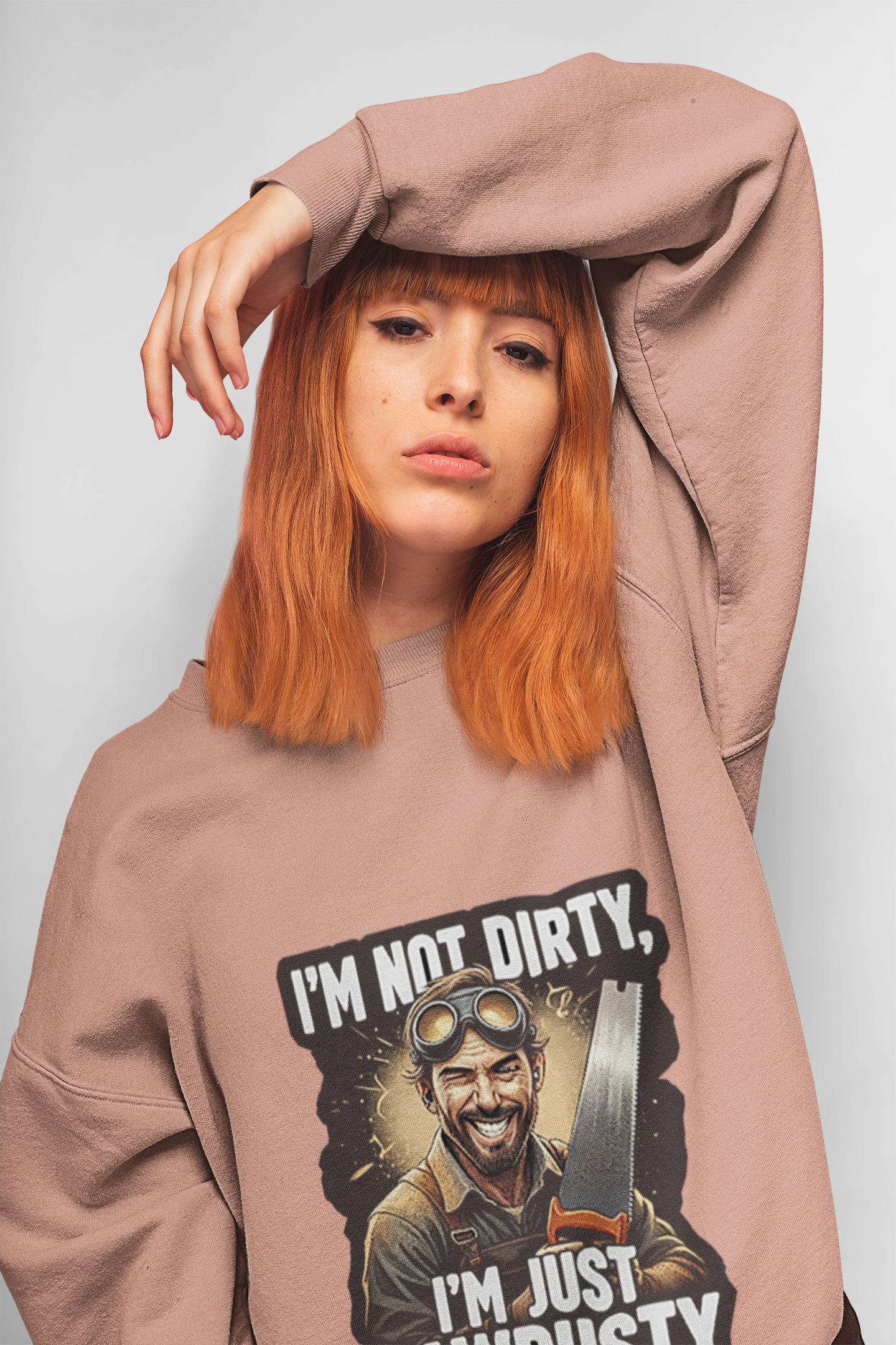 Sawdusty Woodworker Sweatshirt