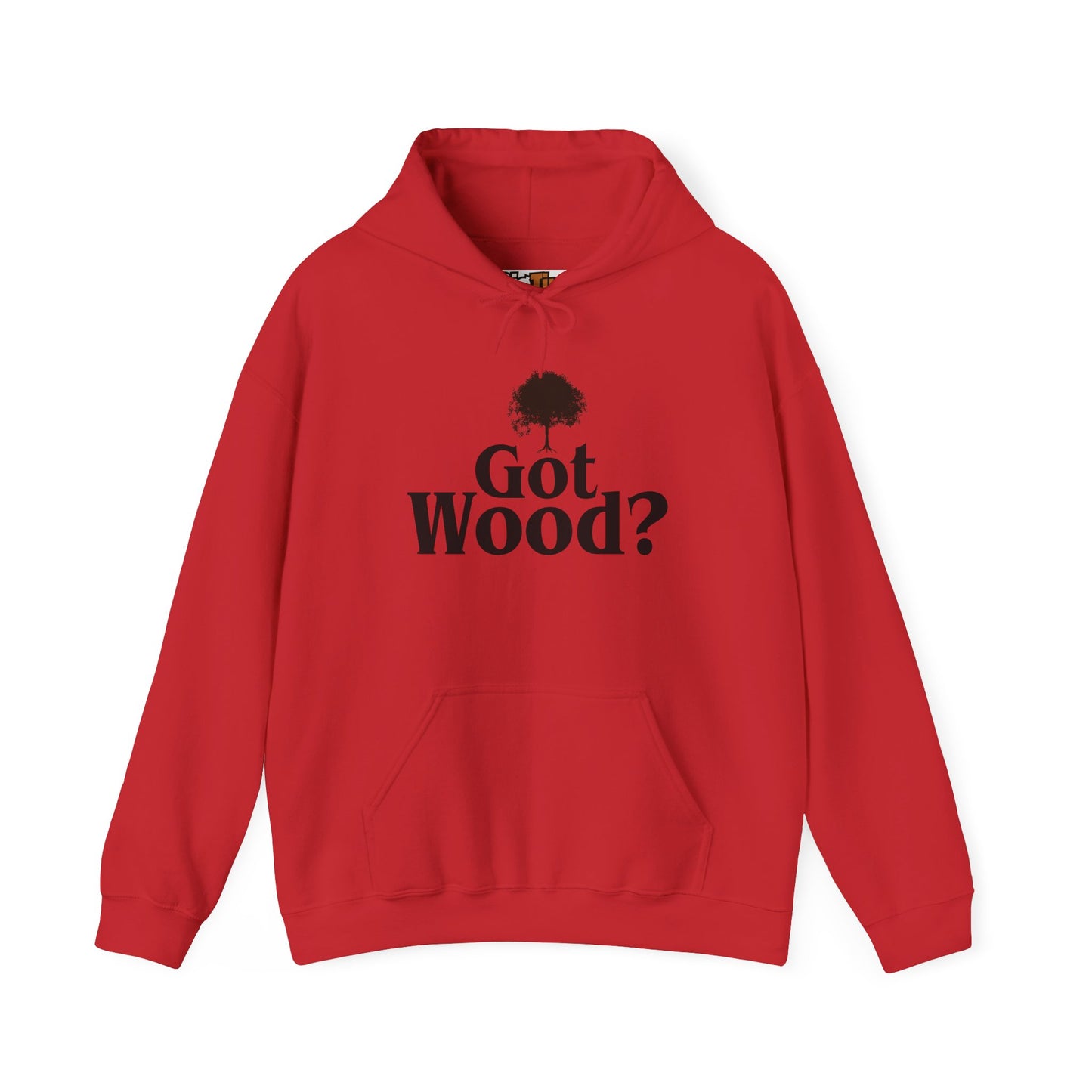 Funny 'Got Wood?' Hooded Sweatshirt - Perfect for Woodworkers and Carpenters