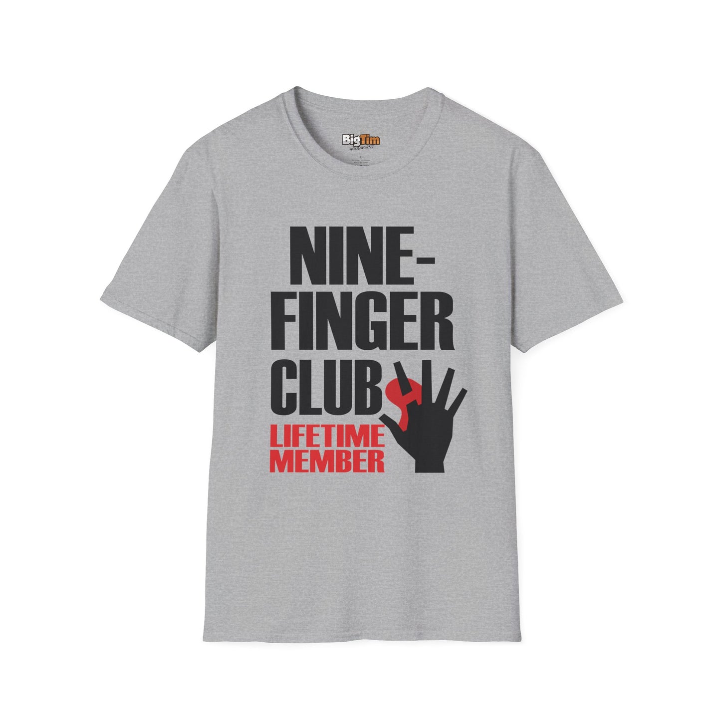 Funny Nine-Finger Club T-Shirt