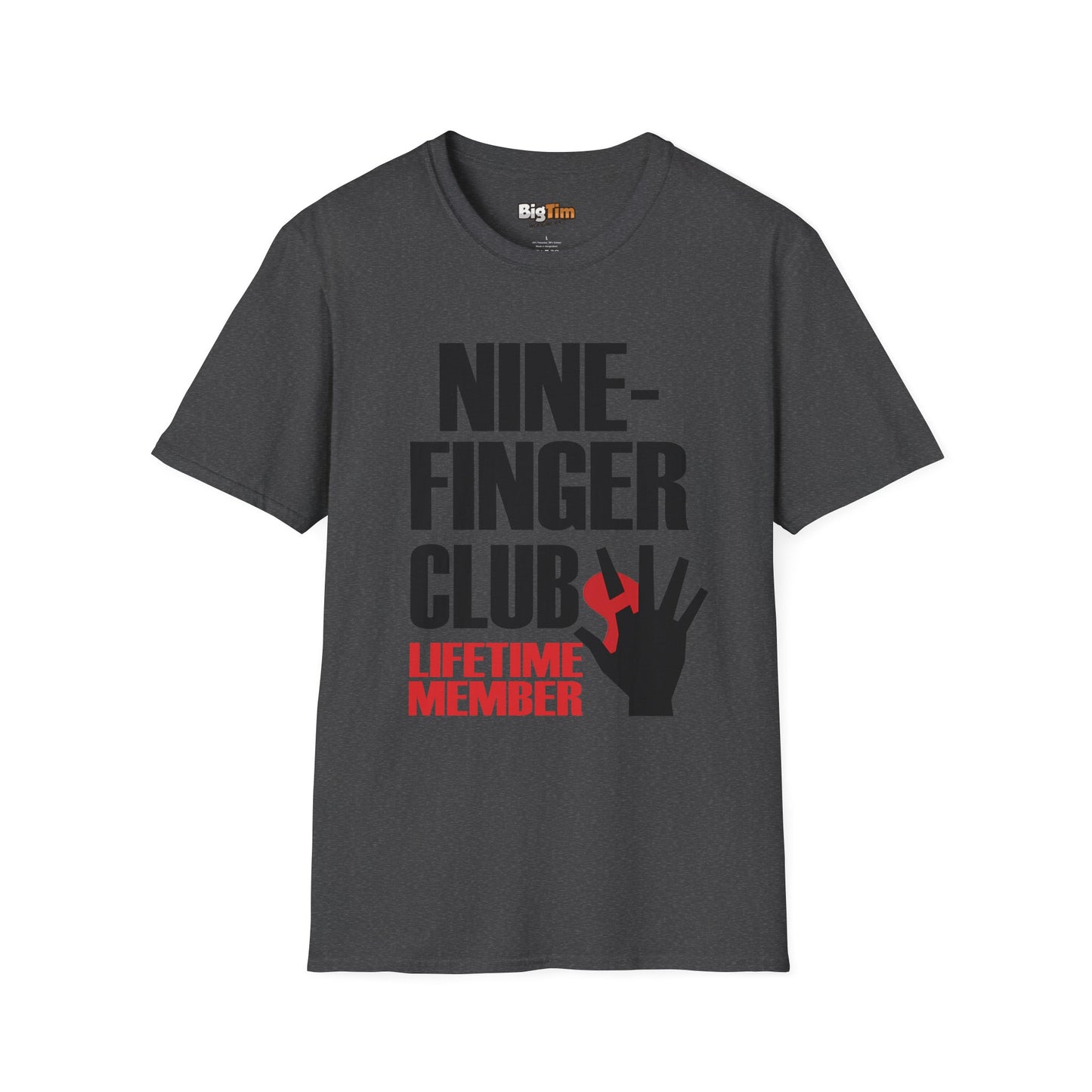 Funny Nine-Finger Club T-Shirt