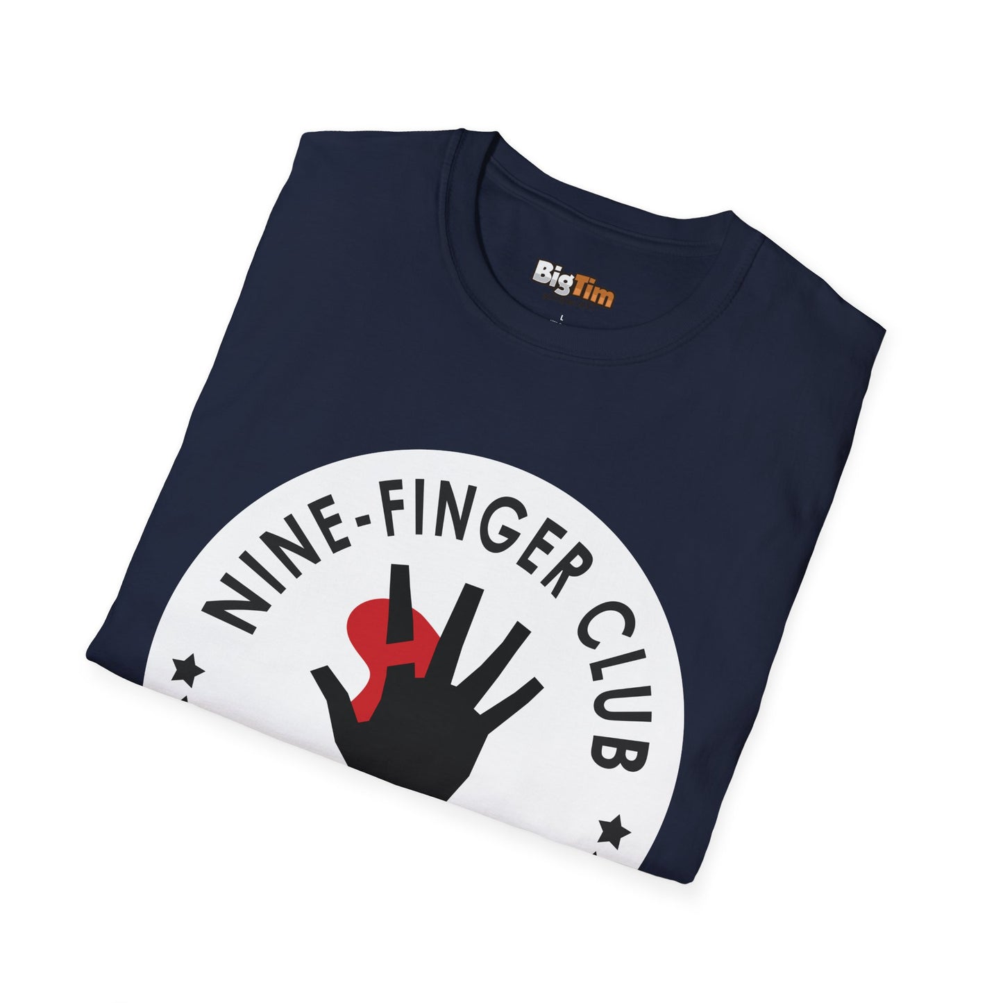 Funny Woodworker Nine-Finger Club T-Shirt
