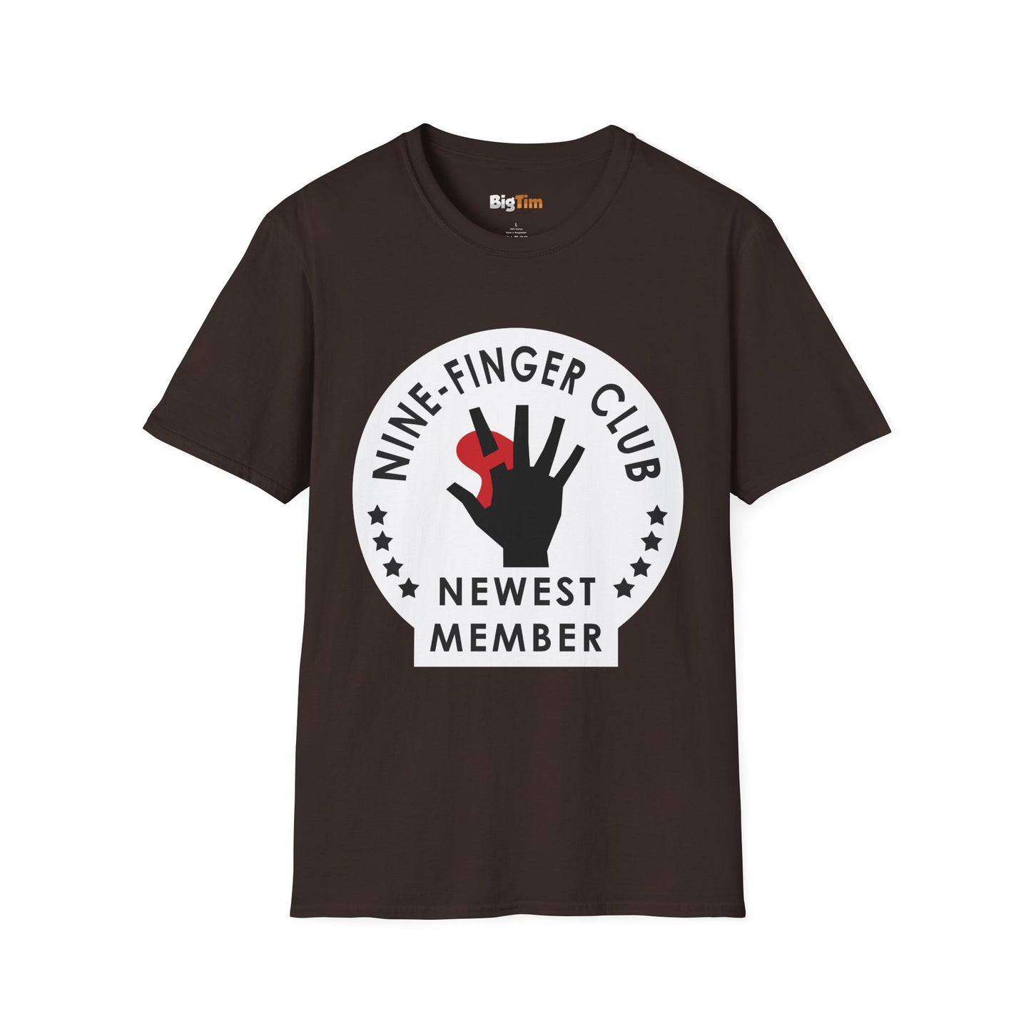 Funny Woodworker Nine-Finger Club T-Shirt