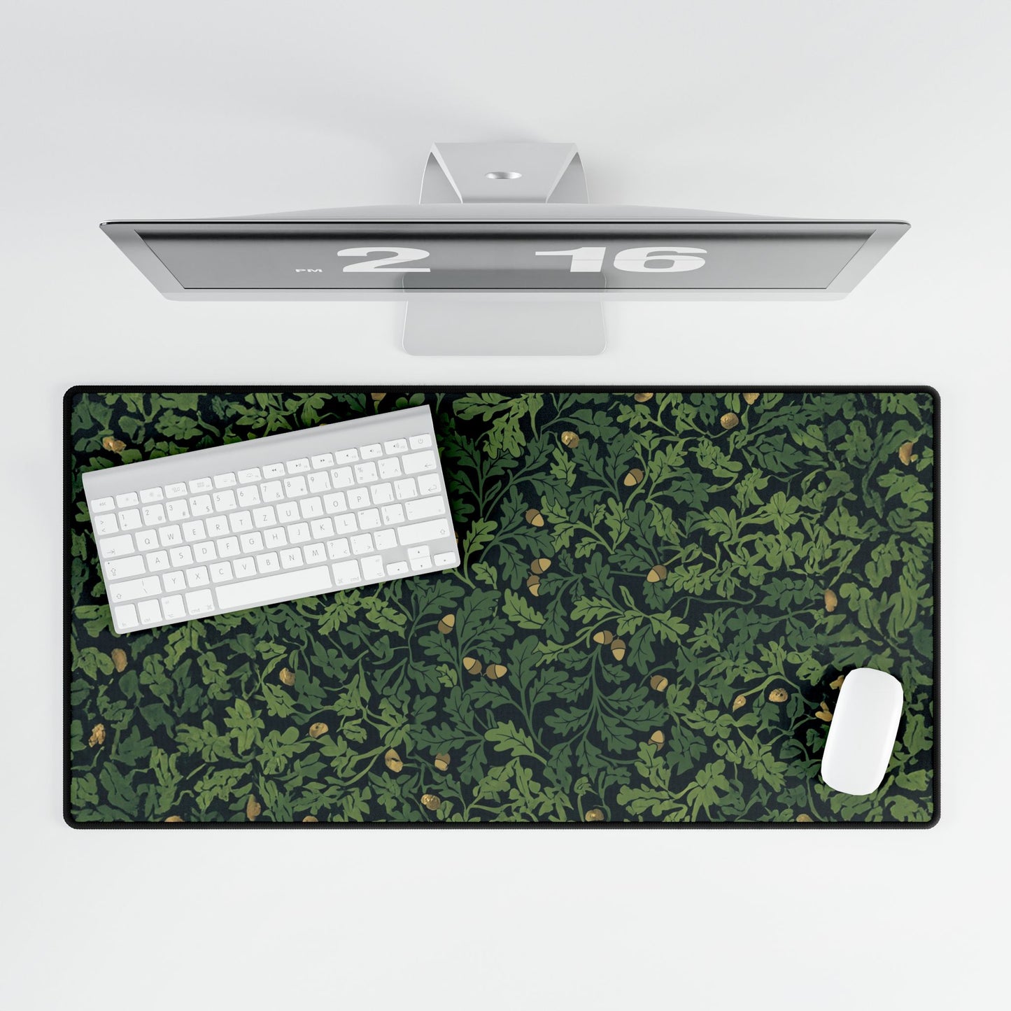 Desk Mat - Big Tim's Oak Leaves and Acorn Background