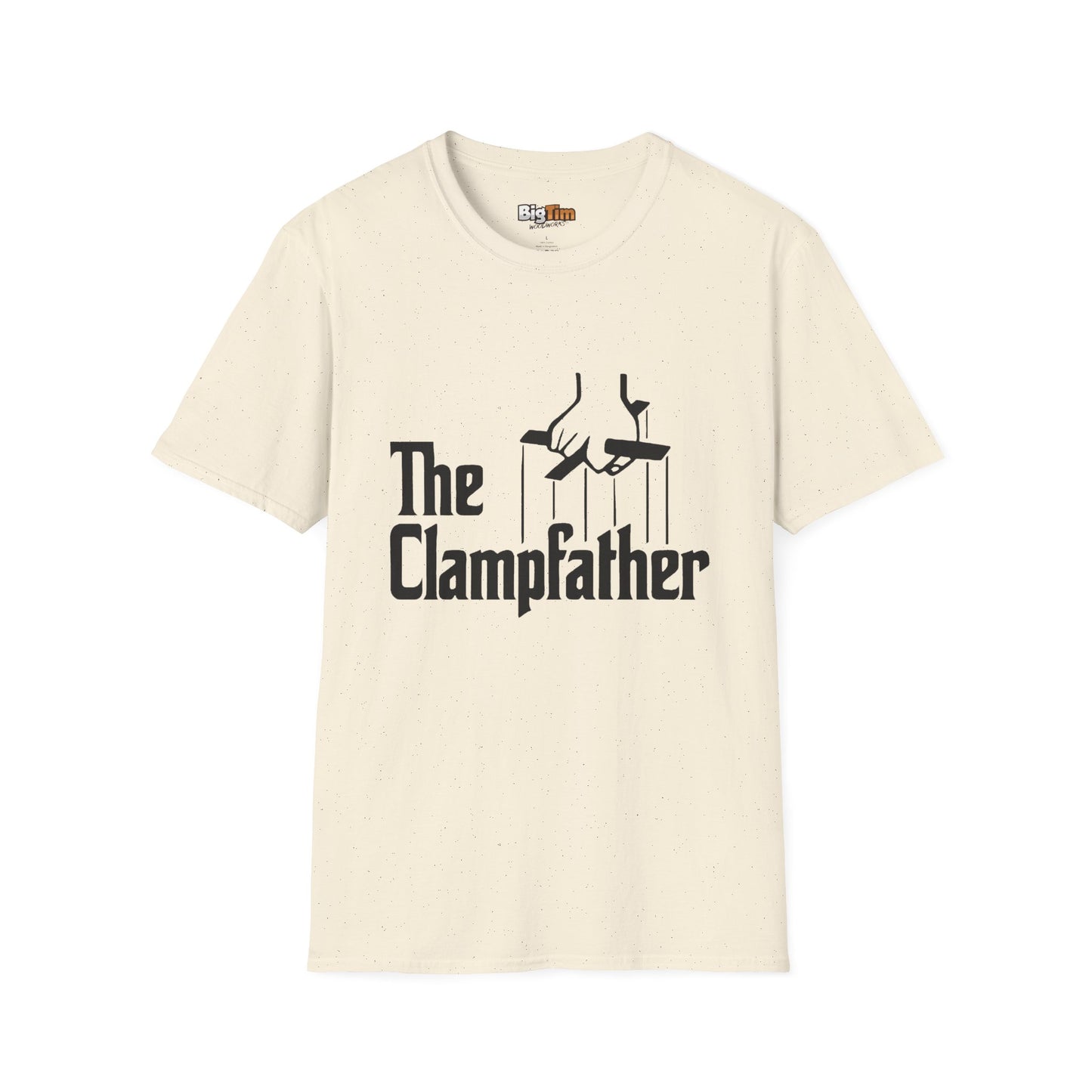 Funny Unisex T-Shirt - 'The Clampfather' Movie Logo Design