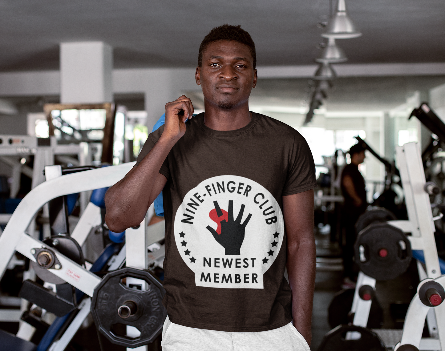 Funny Woodworker Nine-Finger Club T-Shirt
