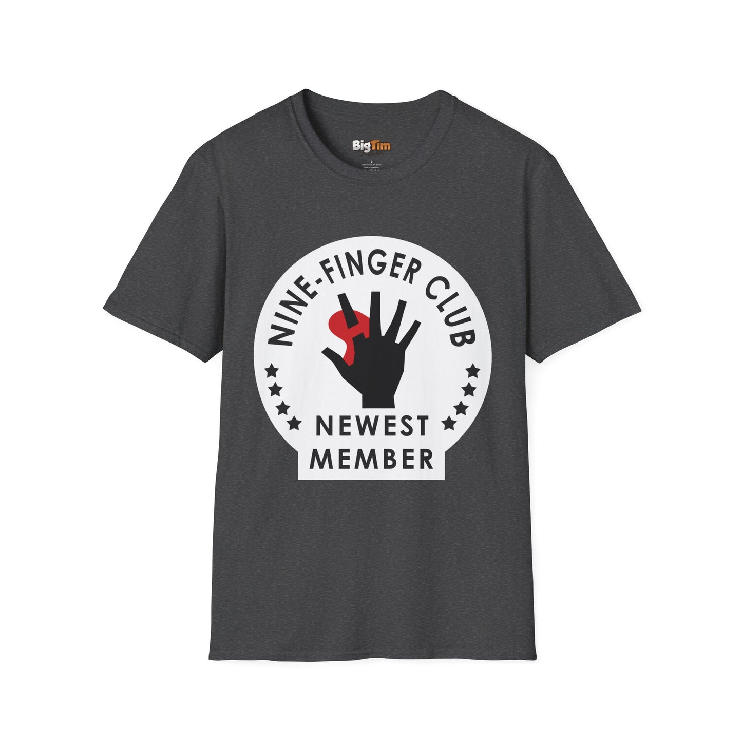 Funny Woodworker Nine-Finger Club T-Shirt