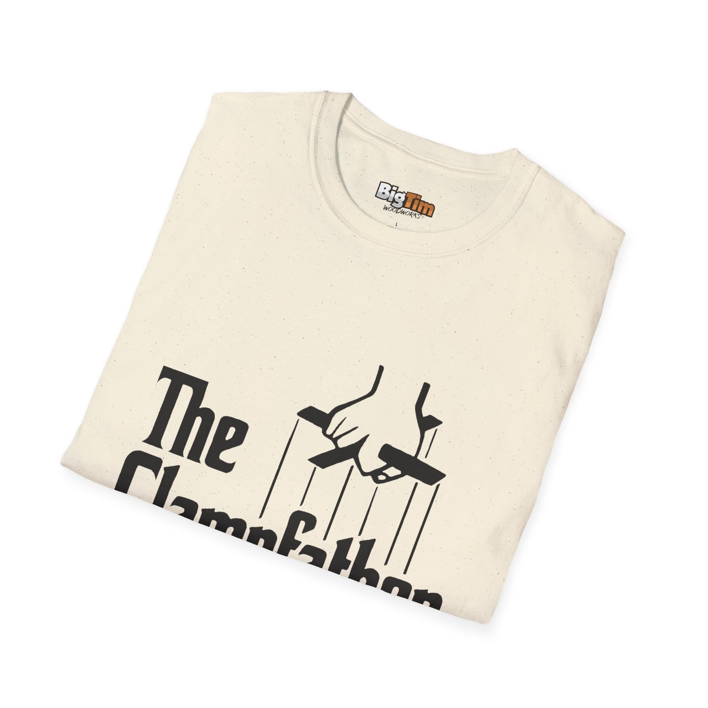 Funny Unisex T-Shirt - 'The Clampfather' Movie Logo Design