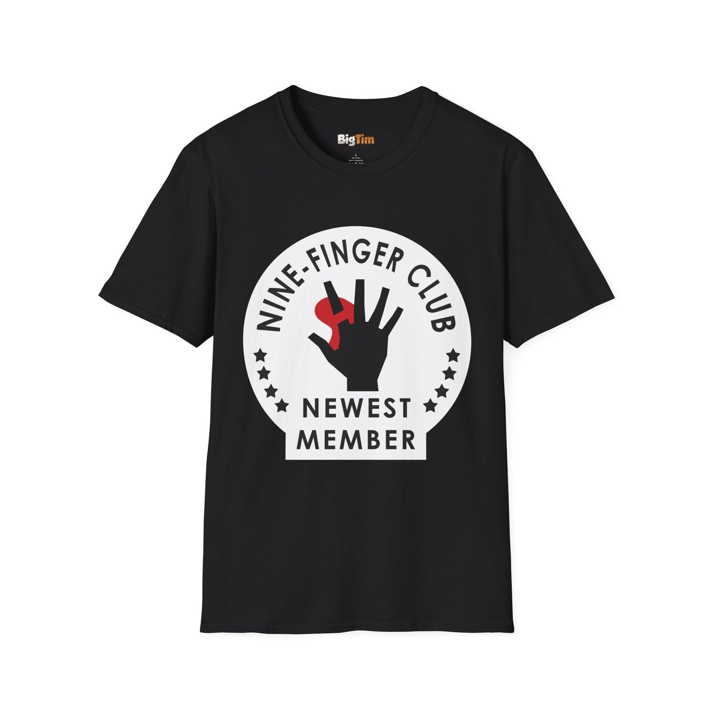 Funny Woodworker Nine-Finger Club T-Shirt