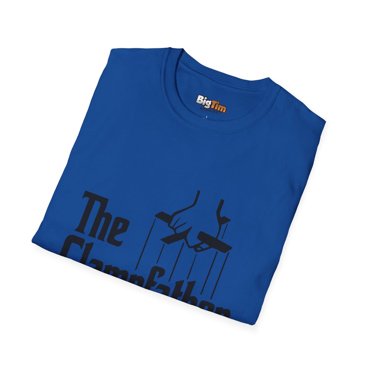 Funny Unisex T-Shirt - 'The Clampfather' Movie Logo Design