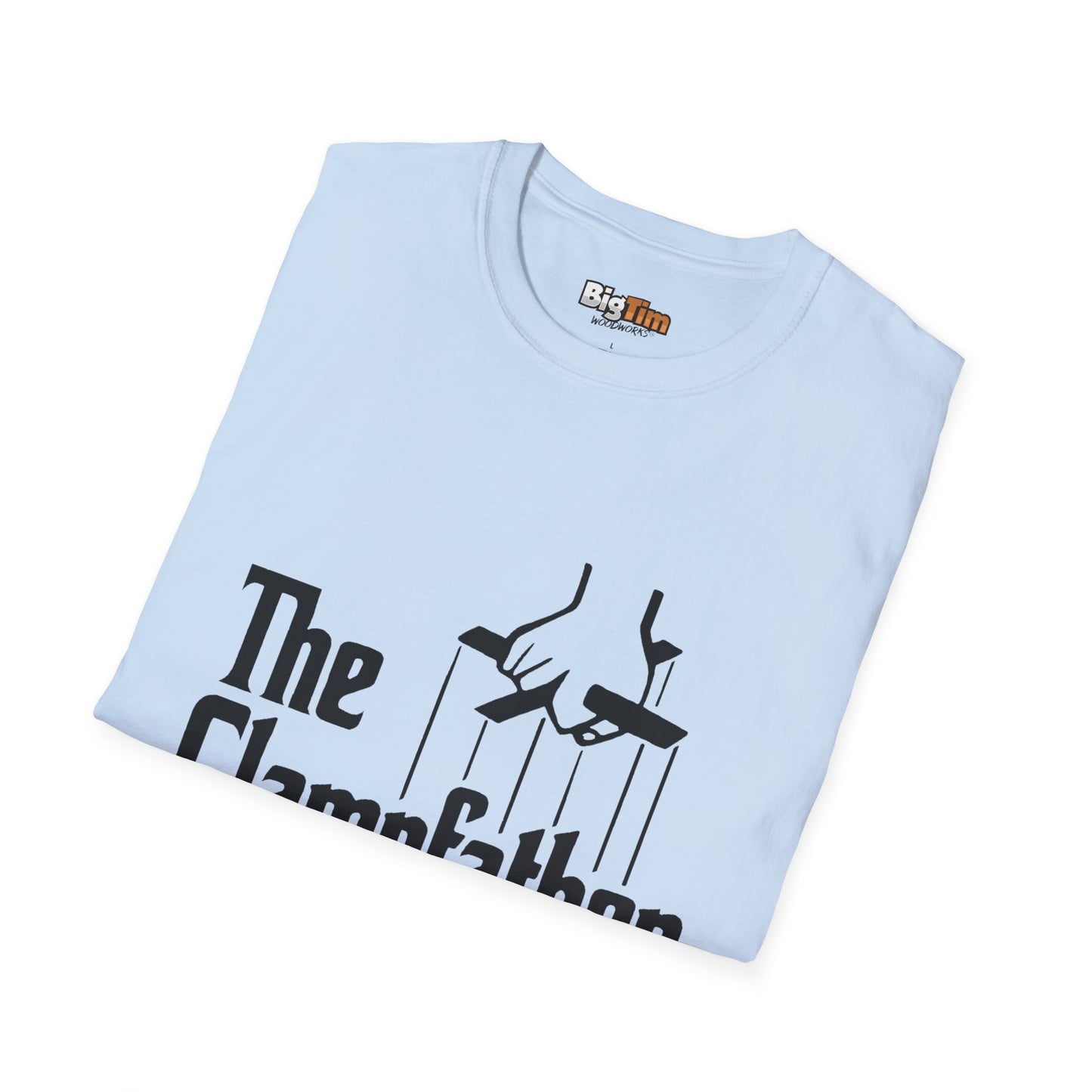 Funny Unisex T-Shirt - 'The Clampfather' Movie Logo Design