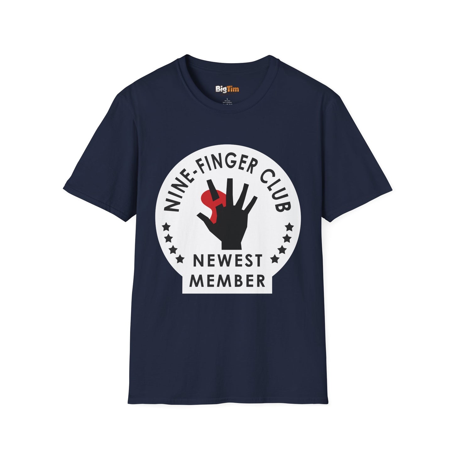 Funny Woodworker Nine-Finger Club T-Shirt