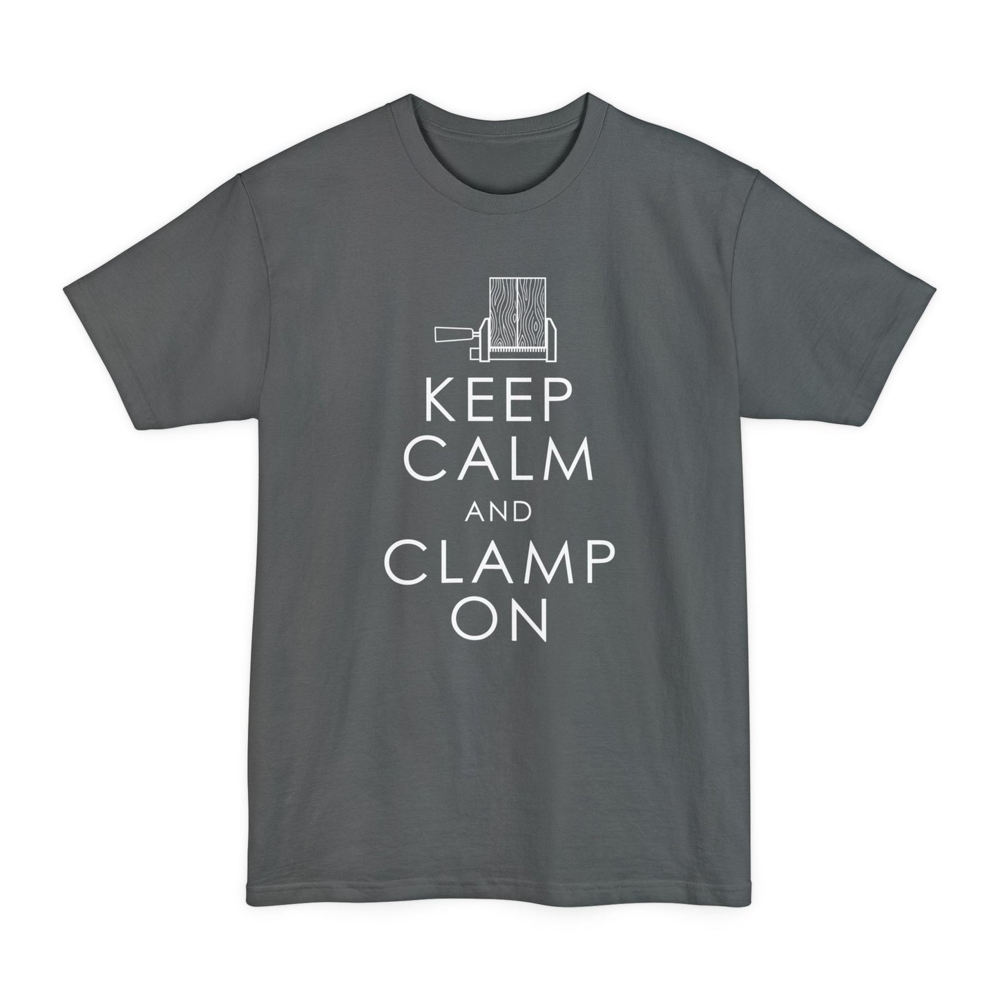 T-Shirt Funny Woodworkers Shirt - Keep Calm and Clamp On