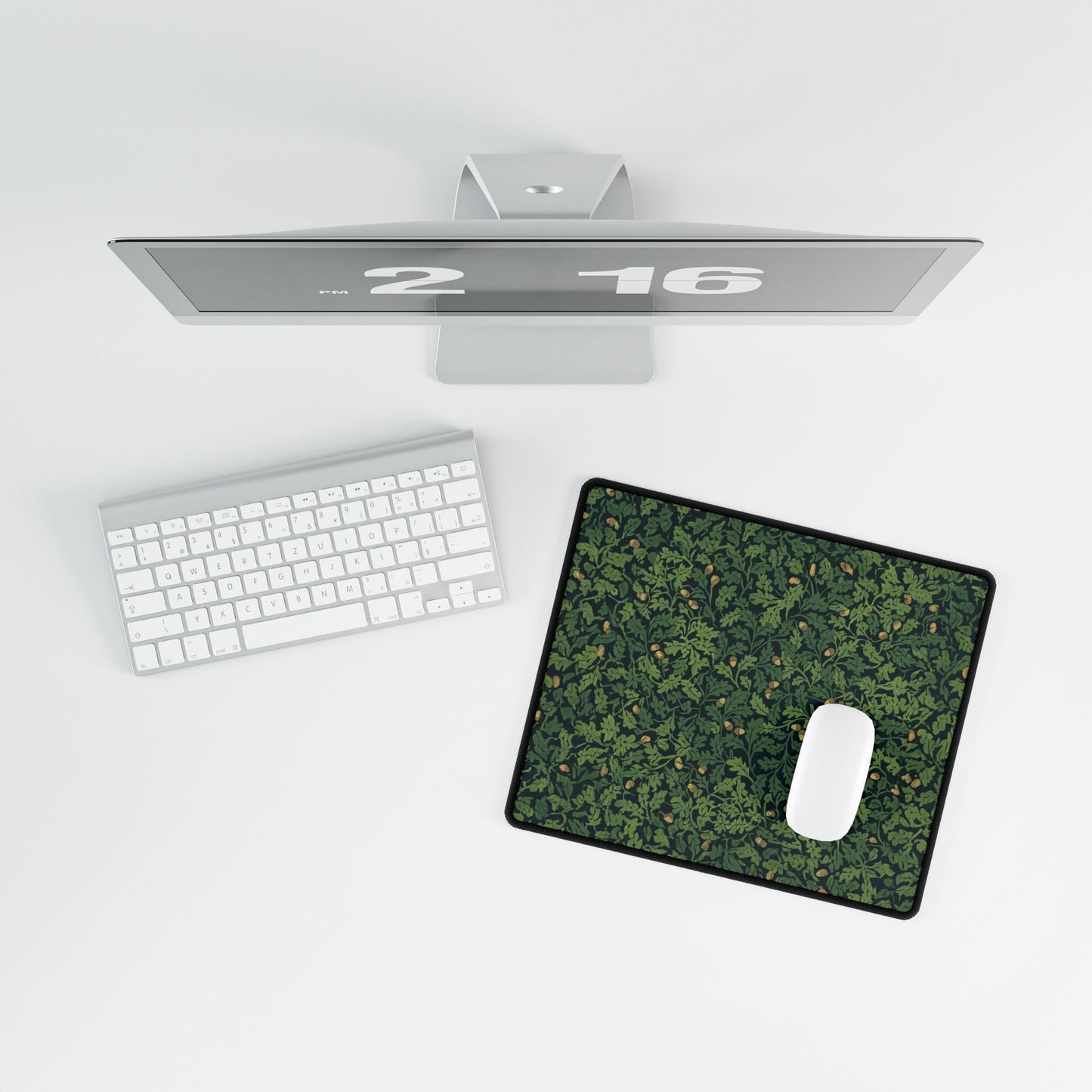 Desk Mat - Big Tim's Oak Leaves and Acorn Background